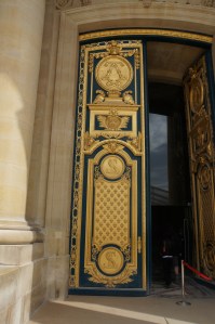Opulent doorway as you enter the museum