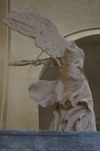 Winged Victory - up close you can see the detail.