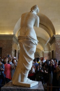 Venus de Milo, from behind.