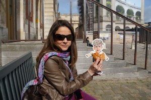 Astrid aspired to eat her body weight in Pain au Chocolate. Flat Levi just wanted a bite.