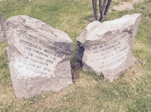 We believe these two climbers were buried together - a fitting memorial to these souls.