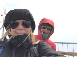 We called this trip Muppets Take Europe - in this picture I fear we have begun the transformation.