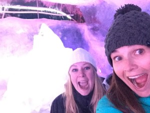 We are powerless to goofy photo opp. Mini Matterhorn selfie anyone?