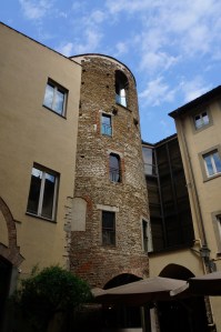 The tower which housed female prisoners - a history landmark within our hotel