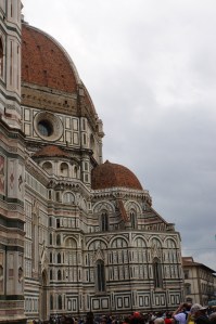 The Duomo could be seen from all points of the city and it was impossible to capture its grandness in one image.