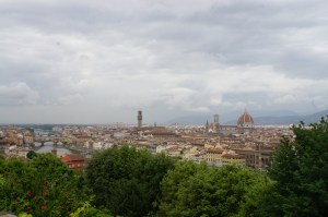 A birds eye view of Florence